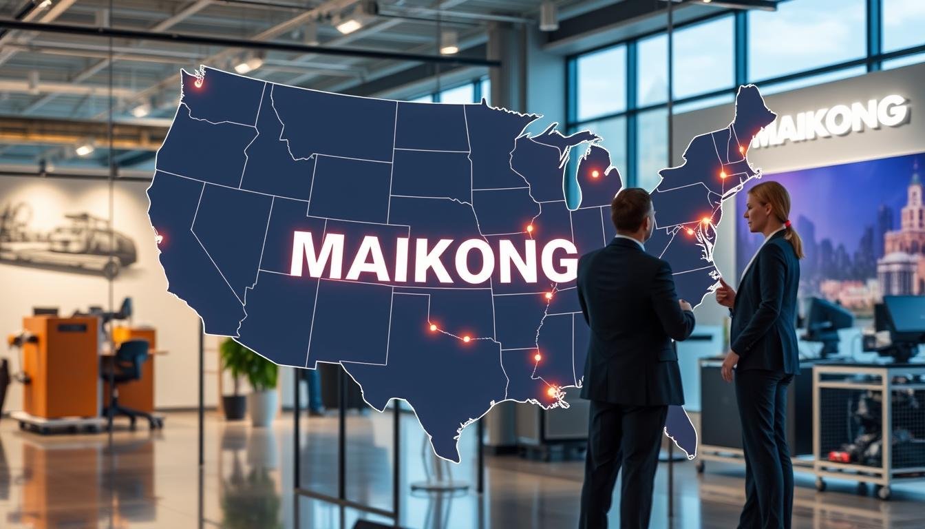 MAIKONG distributor network across the United States MAIKONG distributor network across the United States