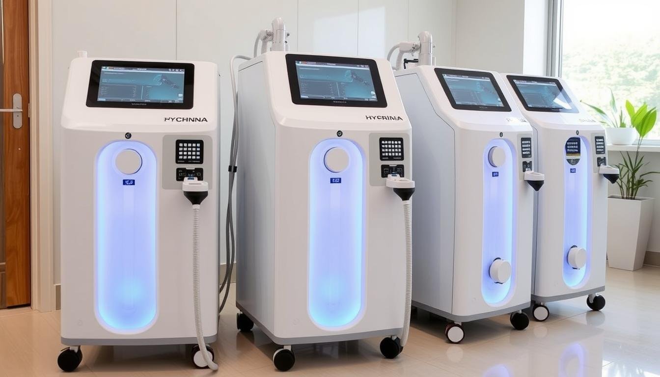 Modern colon hydrotherapy equipment with digital controls