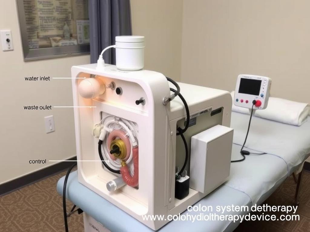 Open System Colon Hydrotherapy Machine