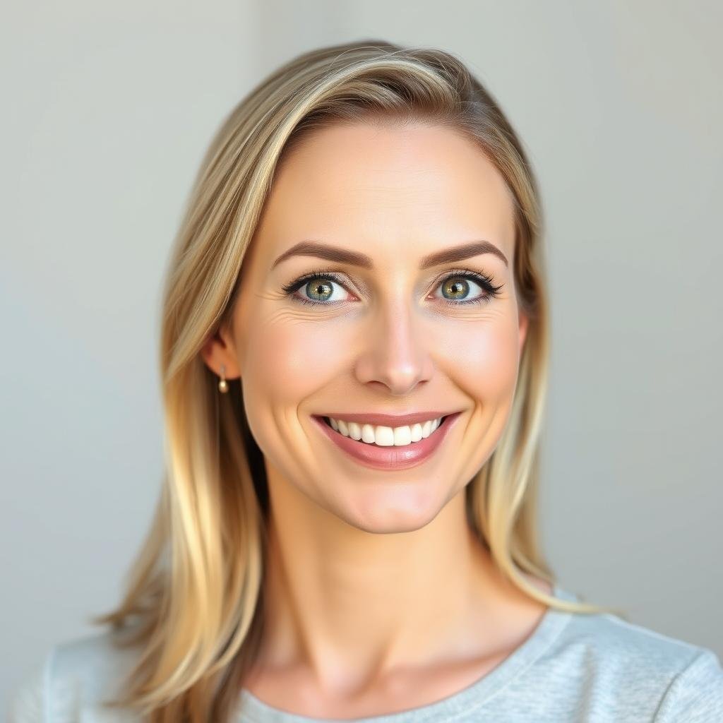 Portrait of a woman with clear skin after colon hydrotherapy treatments