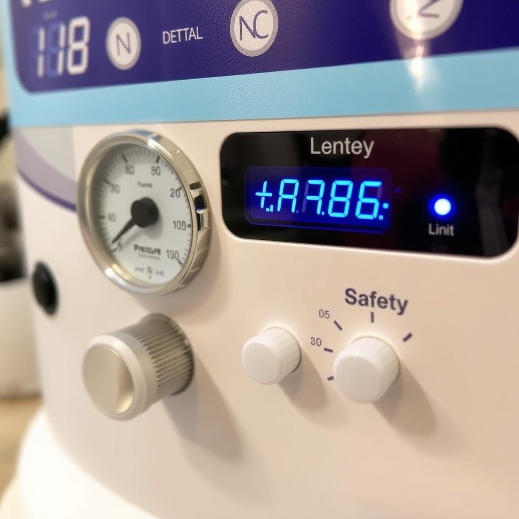 Pressure regulation system on colon hydrotherapy equipment