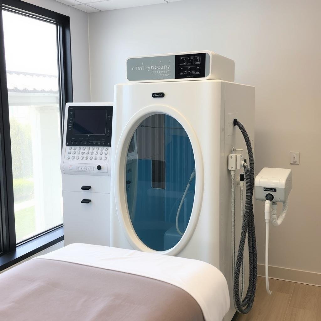 Professional commercial-grade Colon Hydrotherapy Machine in clinic setting