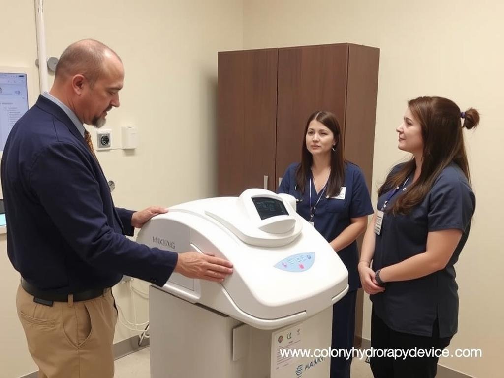 Professional training for colon hydrotherapy equipment Professional training for colon hydrotherapy equipment