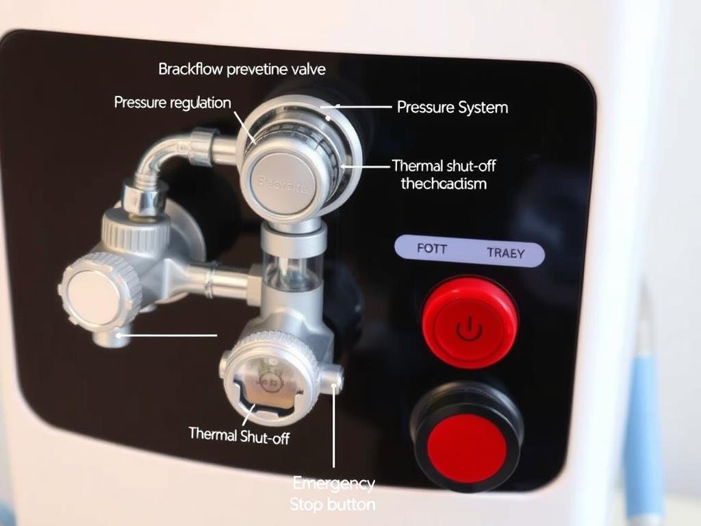 Safety features of a modern Colon Hydrotherapy Machine