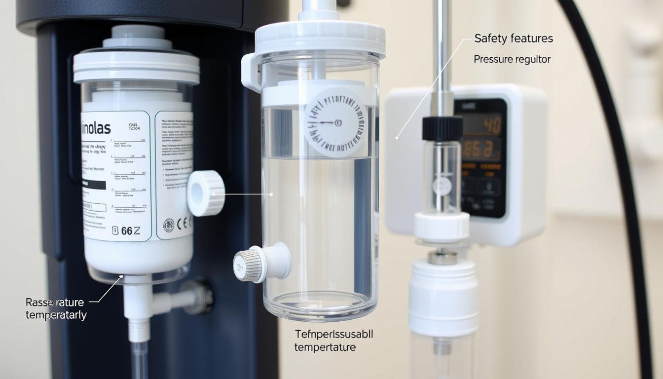 Safety features of a modern colon hydrotherapy machine with filtration system