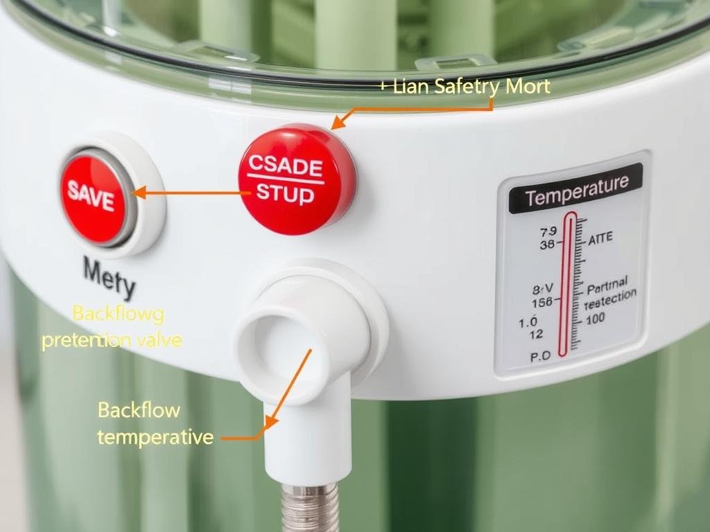 Safety features of modern colon hydrotherapy equipment