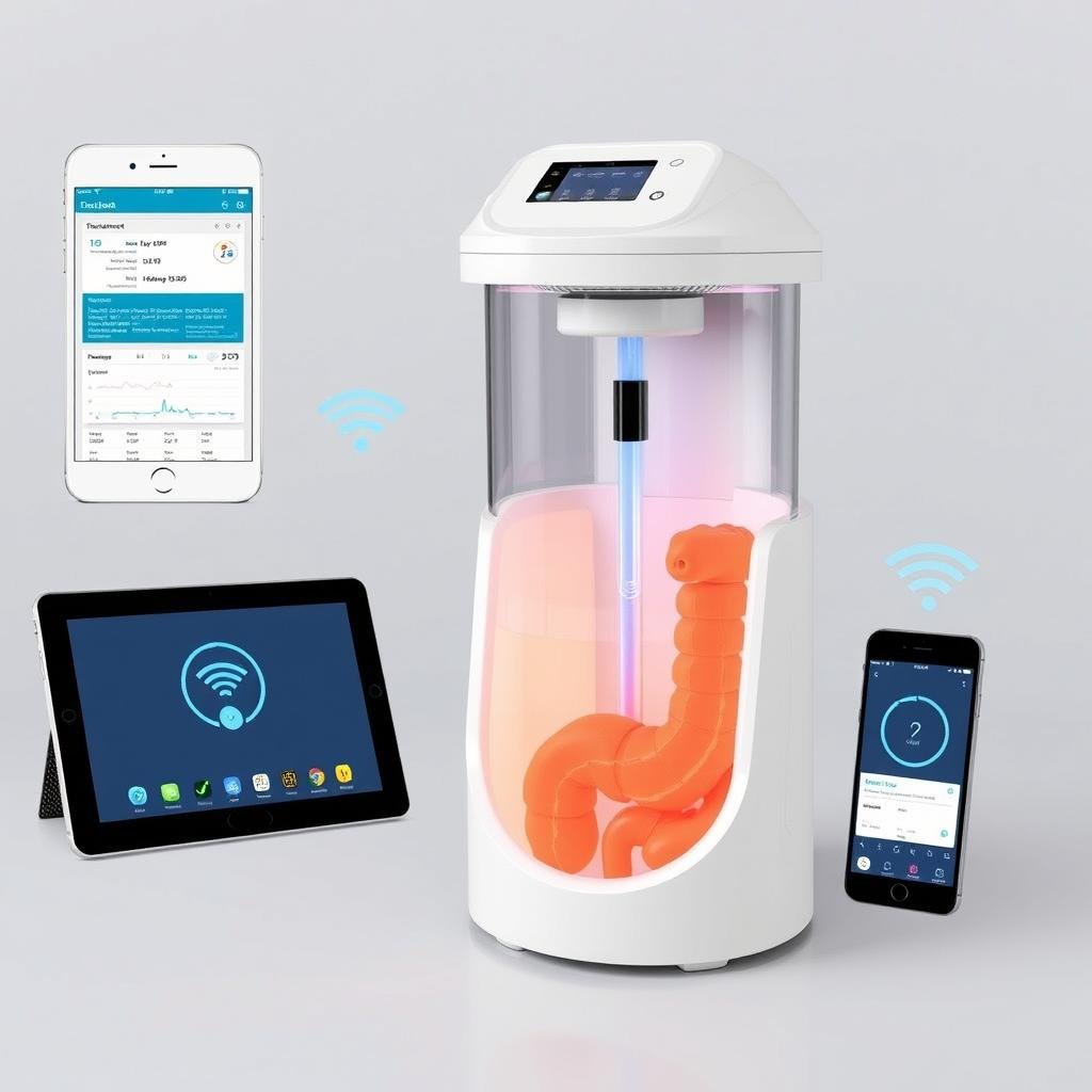 Smart connectivity features in modern colon hydrotherapy machines