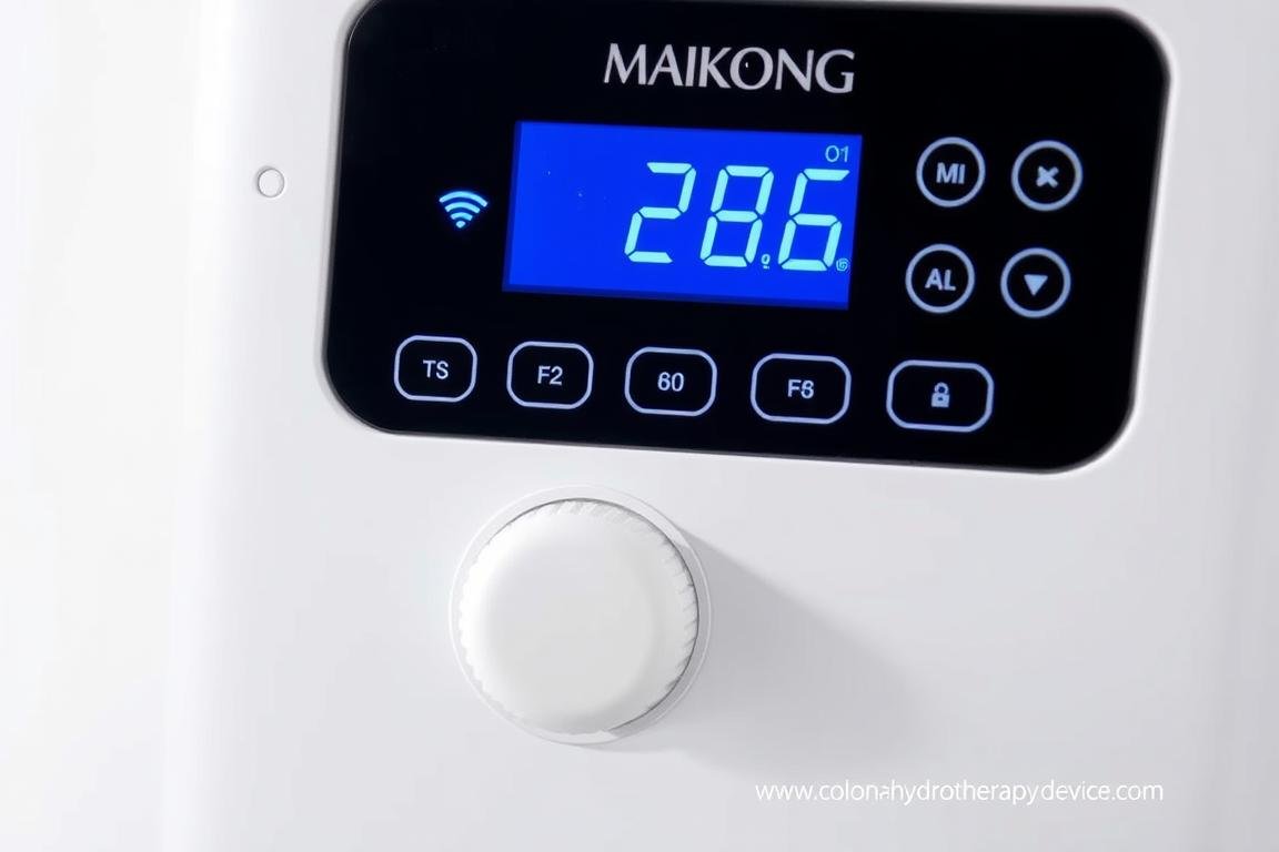 Temperature control system on MAIKONG Colon Hydrotherapy Machine Temperature control system on MAIKONG Colon Hydrotherapy Machine