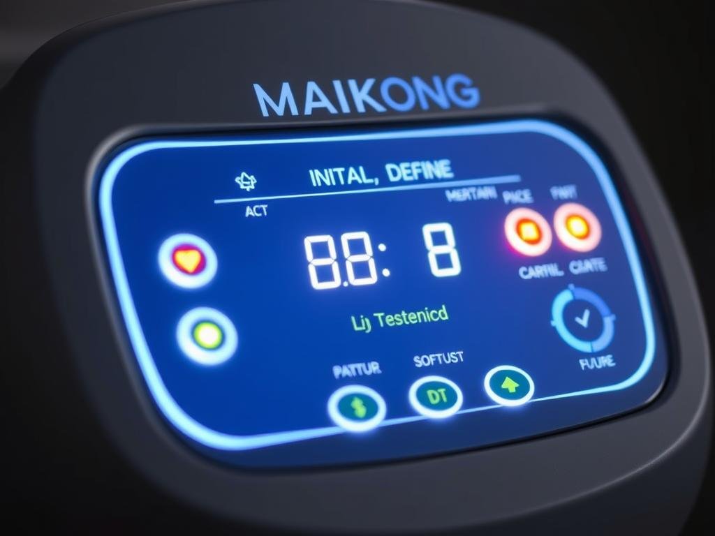 Control panel initialization of a MAIKONG Colon Hydrotherapy Machine