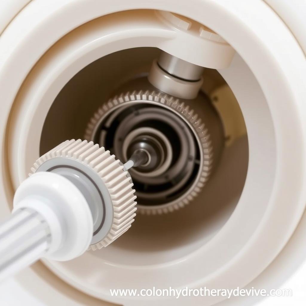 Controlled water flow system in MAIKONG at home colonic irrigation kit Controlled water flow system in MAIKONG at home colonic irrigation kit