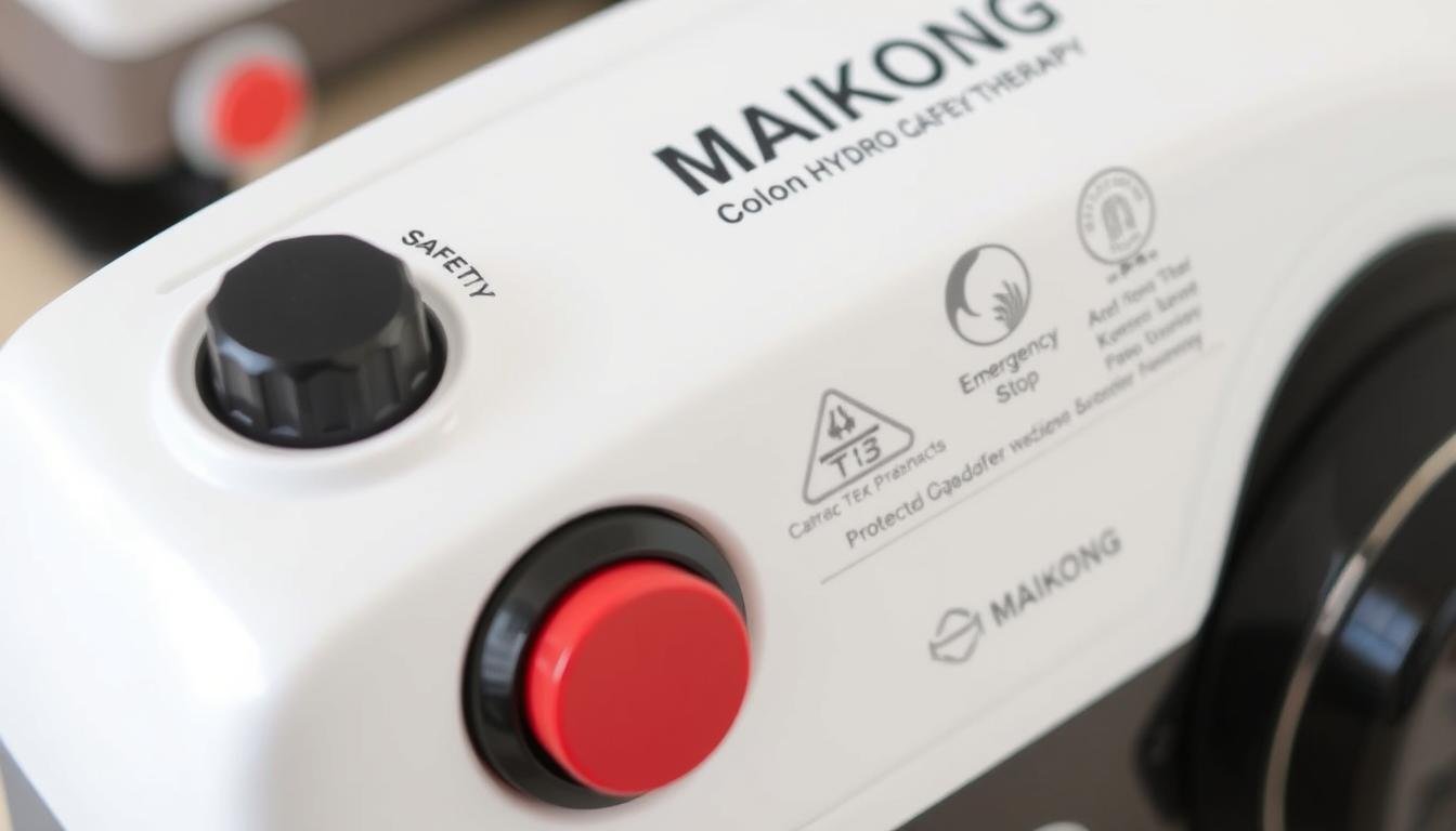 Safety features of MAIKONG Colon Hydrotherapy Machine highlighted