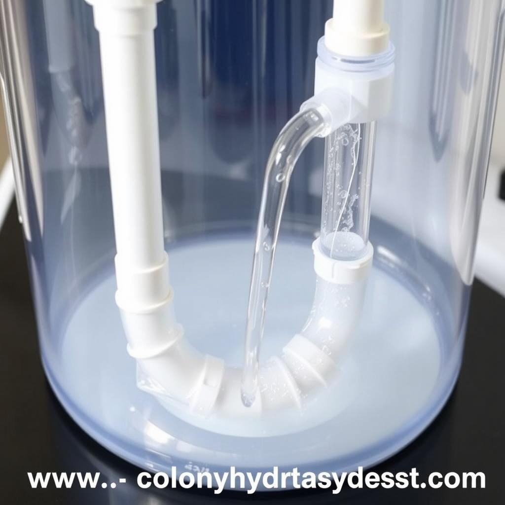 Self-cleaning process in MAIKONG at home colonic irrigation kit Self-cleaning process in MAIKONG at home colonic irrigation kit