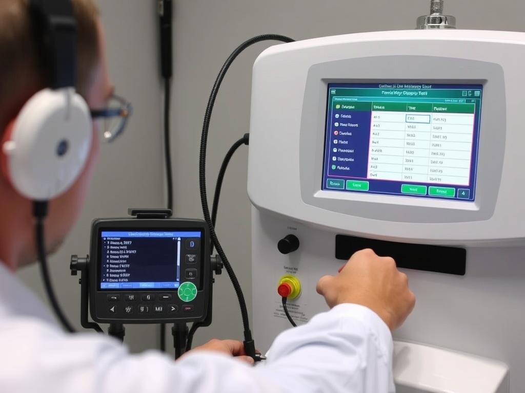 System diagnostic testing on MAIKONG Colon Hydrotherapy Machine