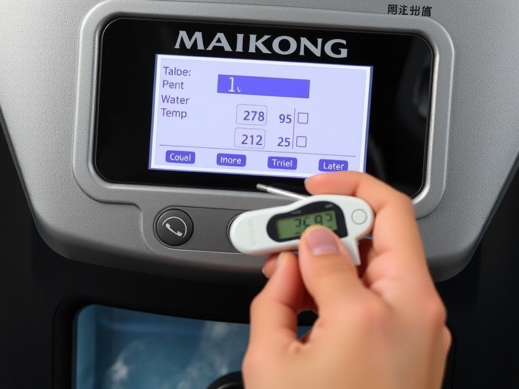 Temperature calibration process for Colon Hydrotherapy Machine